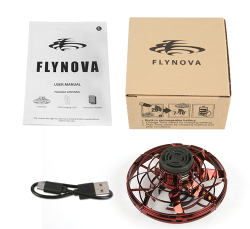Mini Drone LED UFO Type Flying Helicopter Spinner Fingertip (free shipping)