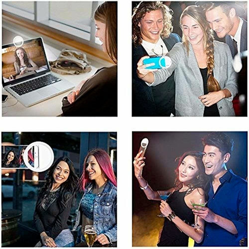 Portable Selfie Ring Clip On for Mobile Phone (works on all phones )