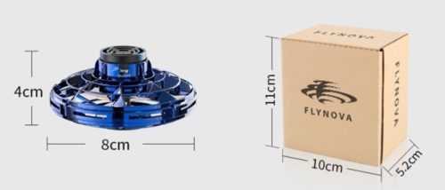 Mini Drone LED UFO Type Flying Helicopter Spinner Fingertip (free shipping)